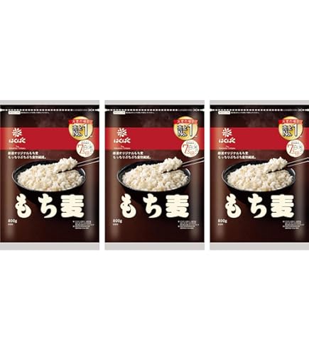 Amazon | 国産 もち麦 (800g + 80g x 3袋)×2袋セット 大麦 食物繊維